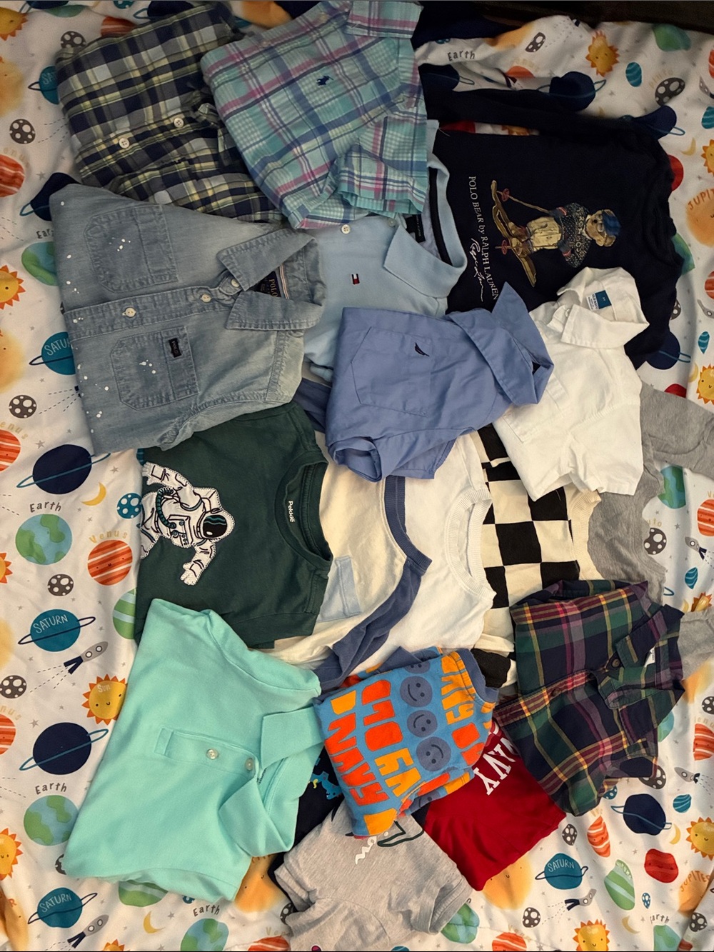 Tommy Hilfiger Multi-Color Kids Polo & Shirt Lot